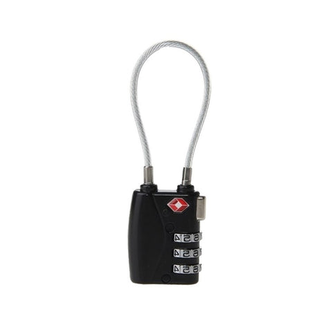 Resettable 3 Digit Combination Customs Password Padlock / TSA Lock TSA719