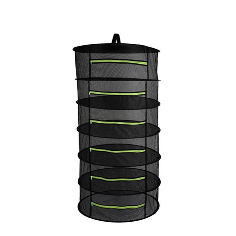 Folding Dry Rack Hanging Basket Drying Net Dryer for Herbs Flowers Buds Plants