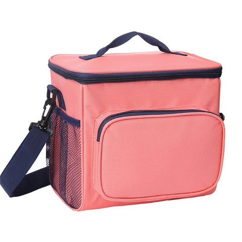 Thermal Insulated Lunch Bag Tote Box Picnic Tote Travel Accessory Organizer Tool