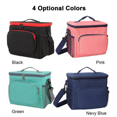 Thermal Insulated Lunch Bag Tote Box Picnic Tote Travel Accessory Organizer Tool