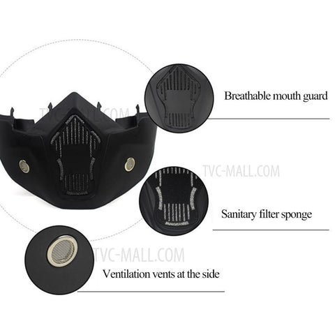 Motorcycle Goggles Mask Detachable Road Riding Windproof Helmet Glasses for Outdoor Activities