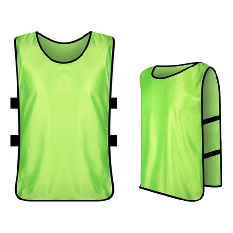 12PCS Adults Soccer Quick Drying Football Vest Practice Sports Vest Breathable Bibs