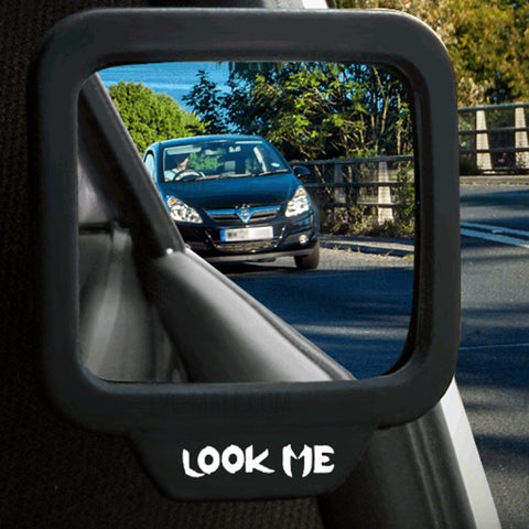 270 Degrees Wide Angle Car Rear Passenger Magnet Mirror Car Auxiliary Rearview Universal Interior Mirror Eliminate Blind Point for Car Safety Backseat
