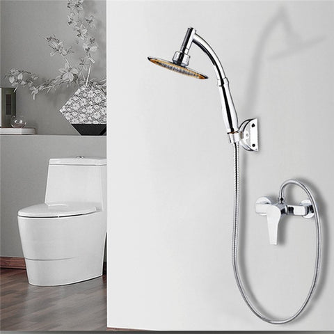 6-inch Rain 360°Rotatable Adjustable Bathroom Rain Spray  Bath Handheld Shower Head