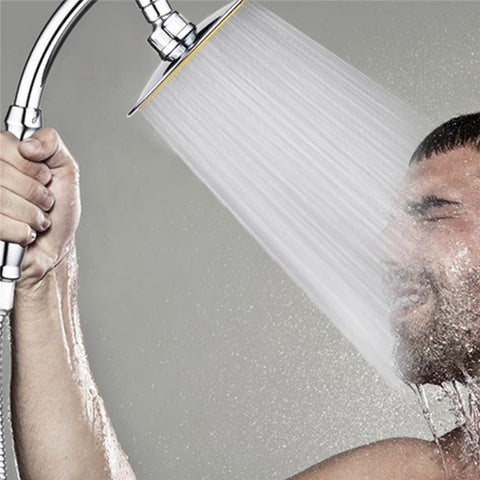 6-inch Rain 360°Rotatable Adjustable Bathroom Rain Spray  Bath Handheld Shower Head