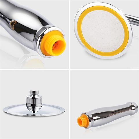 6-inch Rain 360°Rotatable Adjustable Bathroom Rain Spray  Bath Handheld Shower Head