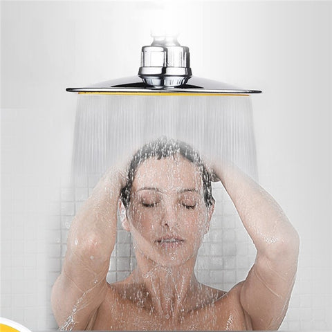 6-inch Rain 360°Rotatable Adjustable Bathroom Rain Spray  Bath Handheld Shower Head