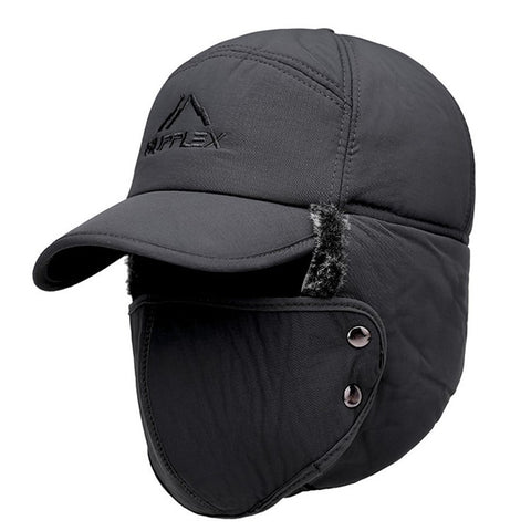 SUPPLEX Winter Warm Hat with Detachable Mask Full Face Outdoor Windproof Hat Baseball Cap