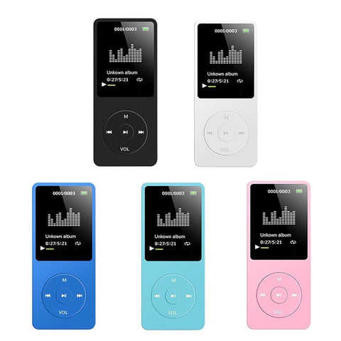 MP3/MP4 Player Music Player 1.8'' Screen MP3 Music Player with FM Radio Voice Recorde for Kids Adult