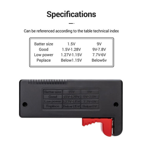 ANENG BT-168 PRO Battery Tester Digital-display Battery Checker Battery Capacity Diagnostic Tool for Checking D C AAA AA Button Battery
