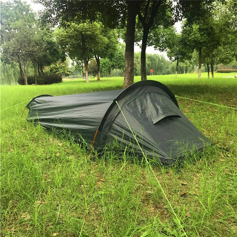 For Outdoor Camping Lightweight Backpacking Single Person Sleeping Tent
