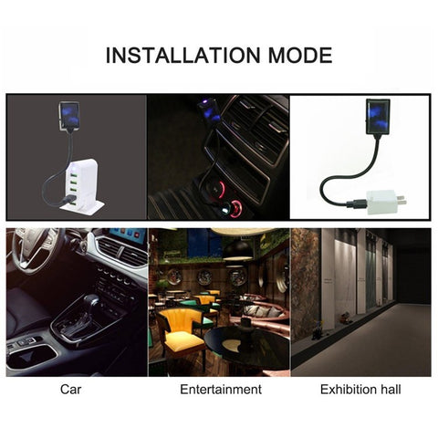 Auto Roof Ceiling Decoration Atmosphere Lamp Colourful LED Star Night Lights Projector for Car Home Party