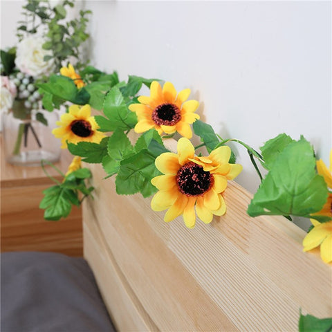 6.56ft 20LEDs Fairy String Lights Flower Shaped Decor Hanging Lights Waterproof Garden Patio Lighting for Wedding Party Christmas Halloween