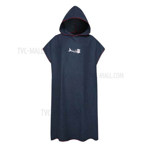 Surf Poncho Skin-Friendly Beach Poncho for Adults Changing Towel Quick-Dry Robe with Hood Microfiber Beach Blanket Bath Towel Swim Towel Wetsuit