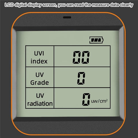 Portable LCD Digital Ultraviolet Radiation Detector Ultraviolet UV Tester