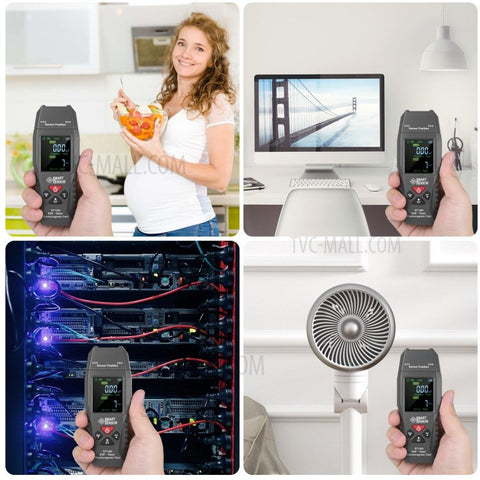 SMART SENSOR ST1393 EMF Meter Electromagnetic Field EMF Detector Handheld Mini Digital LCD Radiation Tester