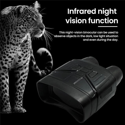 NV4000 12 Megapixel Optical Binocular Night Visions Infrared 5X Digital Zoom Photo Video Playback for Outdoor Hunts Boating