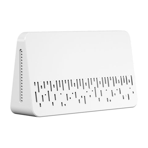 Multifunctional Household Air Quality Detector LED Display CO2 Tester with Carbon Dioxide TVOC HCHO Value Electricity Quantity Temperature Humidity Display Function