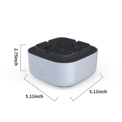Smokeless Ashtray for Home Office Car 2-in-1 Air Purifier Multifunctional Ash Tray