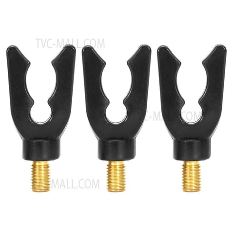 3Pcs U-Head Carp Fishing Rod Holder Butt Rests for Gripper Pod and Bank Stick