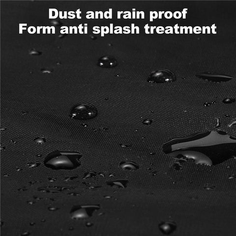 BSDDP 200x90x100cm Motorcycle Cover with Keyhole Oxford Cloth Waterproof Dustproof Motorbike Outdoor Protective Hood Cover