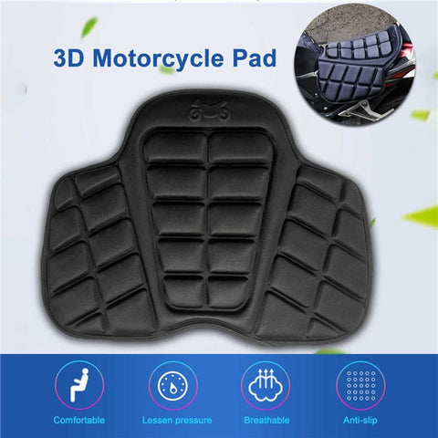 Motorcycle Seat Cushion Sponge Filling Springback Pressure Relief Ride Seat Pad
