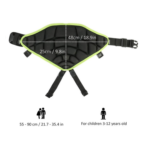 3-12 Children Protection Hip Butt EVA Padded Gear Guard Impact Pad for Ski Ice Skating Snowboard
