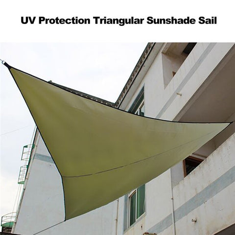 Polyester Durable Outdoor Triangular Sunshade Sail