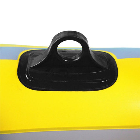 Inflatable Boat Fishing Boat with Double Valve for One Person Summer Fun Boat Canoe Kayak