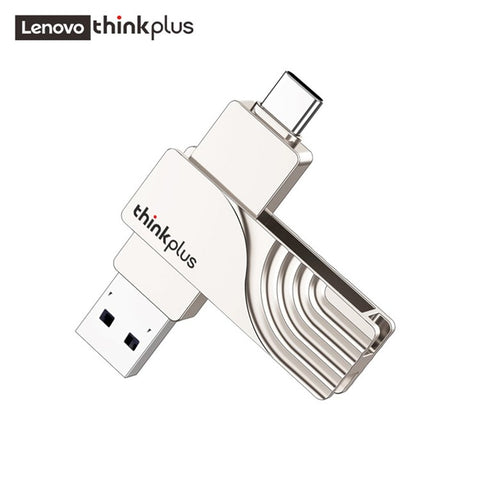LENOVO THINKPLUS USB C Flash Drive 64GB USB3.0 U Disk TPCU301 Dual-port Memory Stick for Tablet PC Laptop Computer