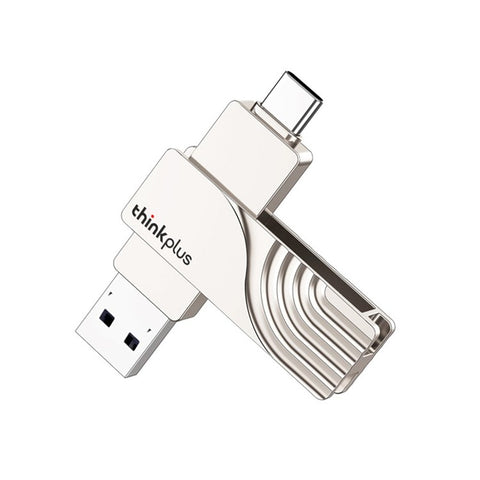 LENOVO THINKPLUS USB C Flash Drive 64GB USB3.0 U Disk TPCU301 Dual-port Memory Stick for Tablet PC Laptop Computer