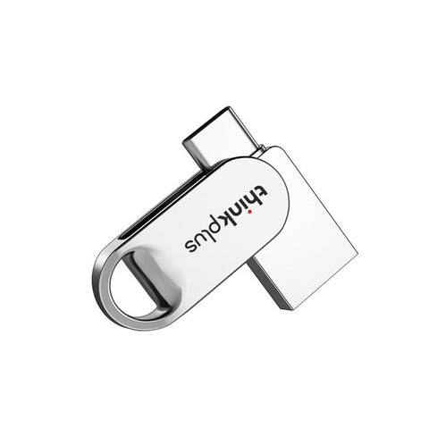 LENOVO THINKPLUS TYCU301 USB3.0 Type-C 64GB Flash Drive Dual-port U Disk Drive Memory Stick for Smartphones Computers Tablets