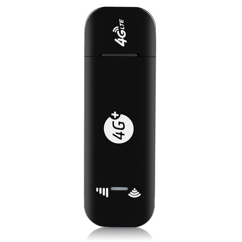 LTE 4G USB Modem with WiFi Hotspot WiFi Dongle Mini Mobile Router with SIM Card Slot 150Mbps DL 50Mbps UL Share Up to 10 WiFi Users