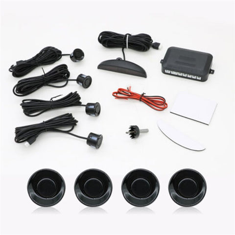 Digital Display Car Sensor Backup Reverse Rear View Radar Alarm Safety System Kit