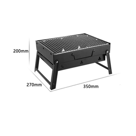 Foldable Charcoal Grill Portable BBQ Grill 13.8x10.6x7.9in for Travel Outdoor Cooking Camping Grill Picnic Patio Backyard
