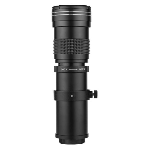 Camera MF Telephoto Zoom Lens Universal 1/4 Thread Replacement for Nikon AI-mount D50 D90 D5100 D7000 D3 D5100 D3100 D3000 D60 Cameras