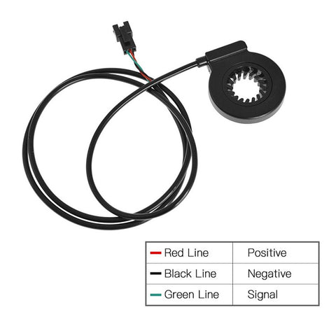 Electric Bike Pedal Assist Hall Sensor Speed Sensor Bicycle Accessory for Electric Bicycle / EBike Kit