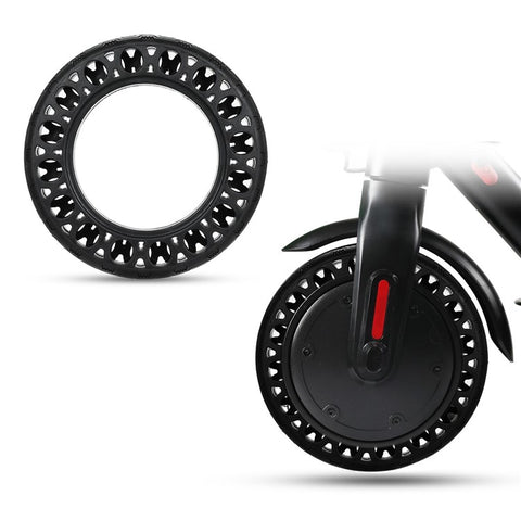 60 / 70-6.5 Electric Scooter Solid Tire Rubber Front / Rear Tires Replacement for Ninebot Max G30 Electric Scooter