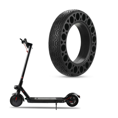 60 / 70-6.5 Electric Scooter Solid Tire Rubber Front / Rear Tires Replacement for Ninebot Max G30 Electric Scooter