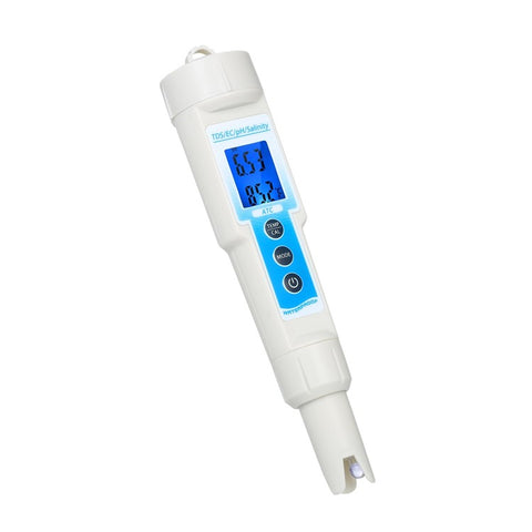 5 in 1 Ph Meter Waterproof Multi-Functional TDS / EC / Ph / Salinity / Temperature Meter Water Quality Tester