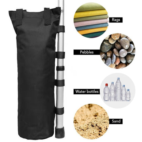 4Pcs for Pop-up Canopy Tent Sun Shades Umbrella Weighted Feet Bag Sand Weight Bags Leg Weights