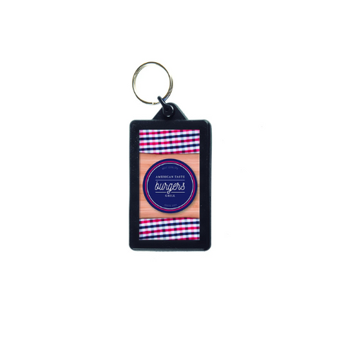 Keyring with rubber R-SOFT