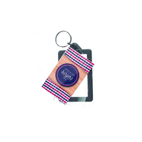 Keyring with rubber R-SOFT